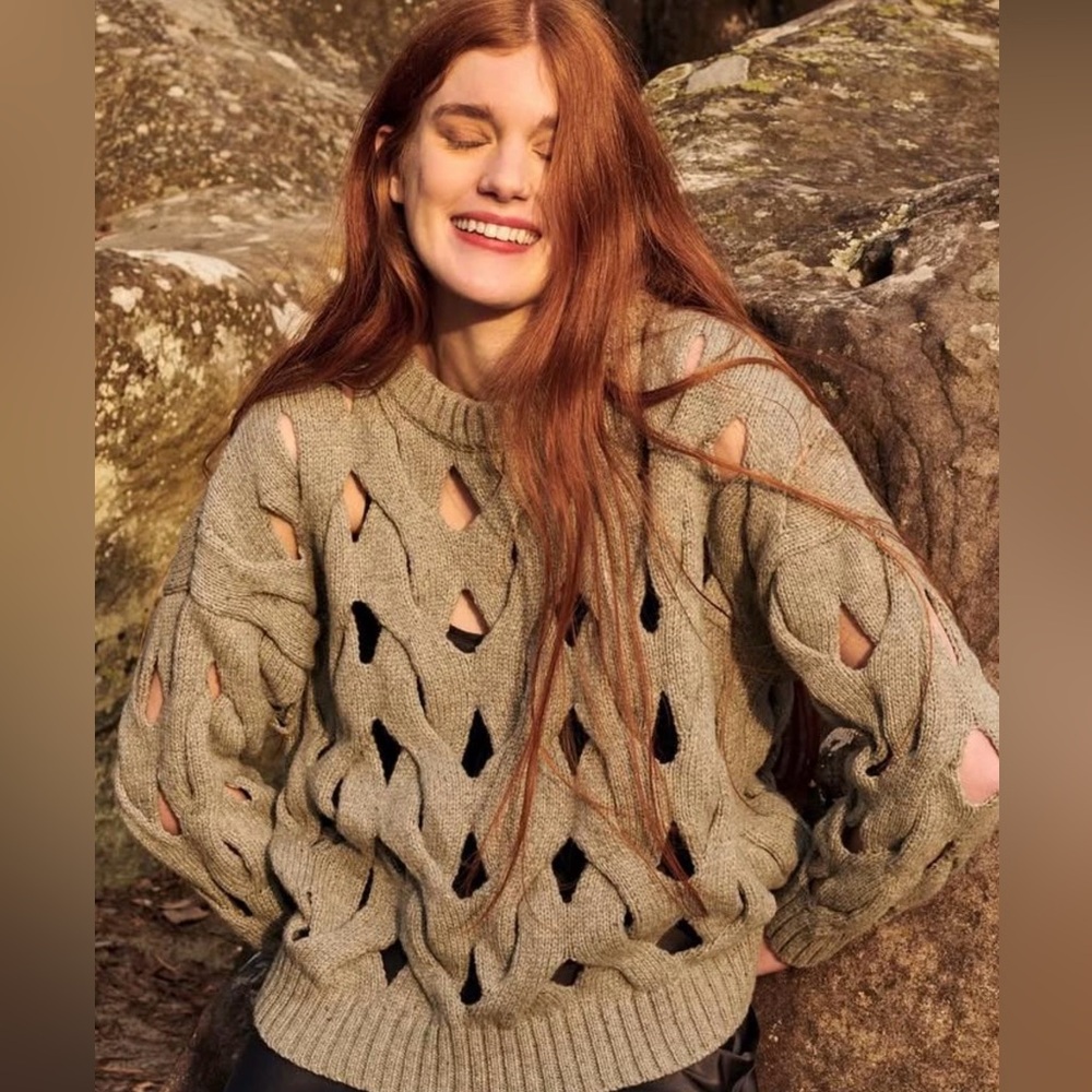 GIGI Cutout Sweater